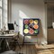 Citrus energy Square Canvas Art | Wall Decor 24x24 Canvas - Corporate Office Art